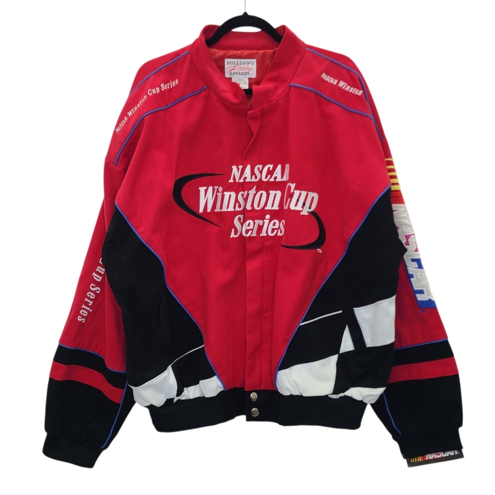 Bulldawg Racing Apparel Vintage NASCAR Winston Cup Series Jacket XXL NWT
